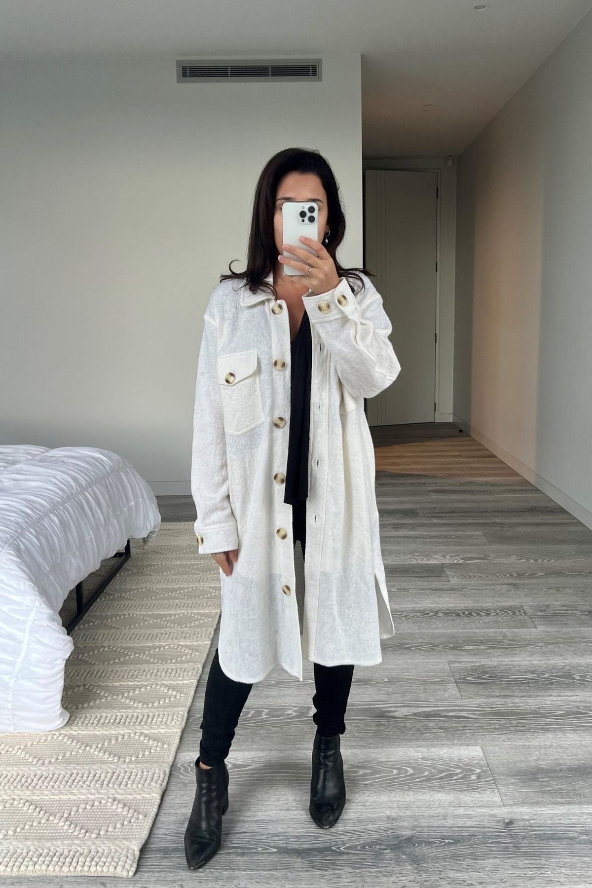 Hayley Jacket- Cream- Final sale
